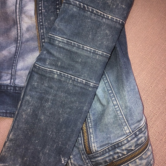 Only Jeans, Jean Jacket with zippers - Picture 4 of 4